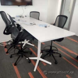 White Bistro Table